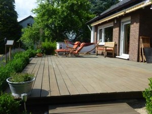 Holzterrasse Bangkirai